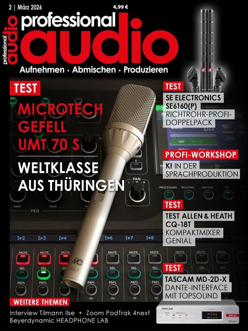 Title details for Professional Audio by falkemedia GmbH & Co. KG. - Available
